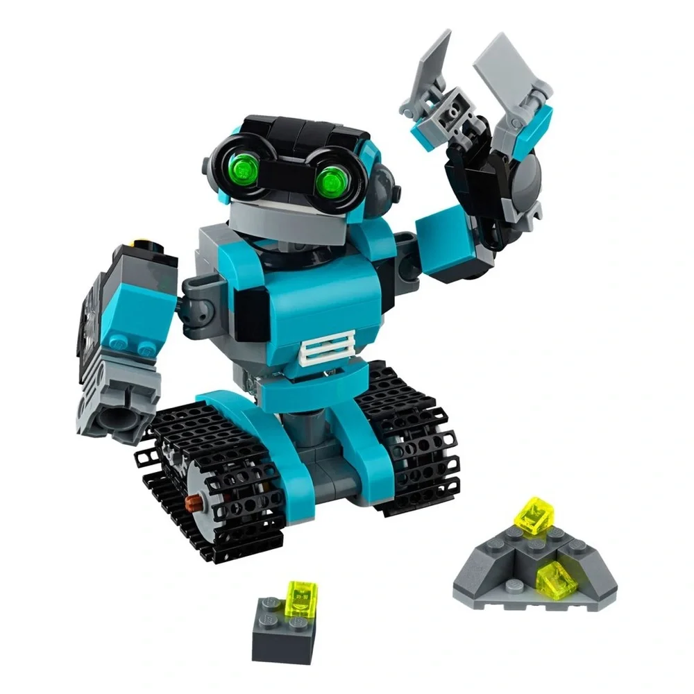 LEGO Creator 3-in-1 Robo Explorer Set #31062 Built set. No box.